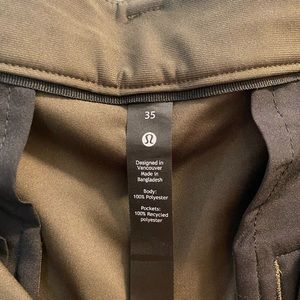 Lululemon Commission Slim Pants 35x30